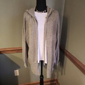 Womens hooded cardigan
